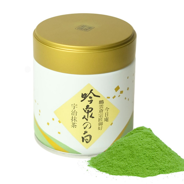 矢野制茶场 罐装宇治抹茶粉 40g 吟泉の白