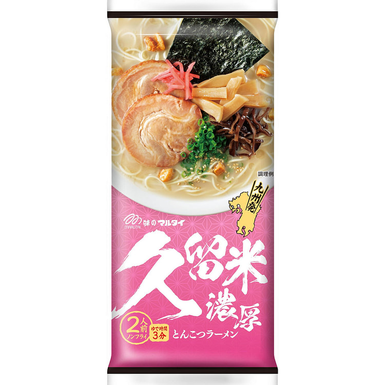 Marutai Instant Ramen Noodle (Kurume) 194g