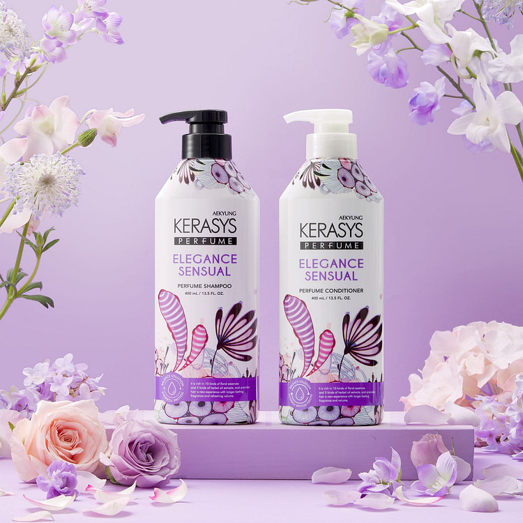 Kerasys Perfume, Elegance Sensual, Set 2 bottle