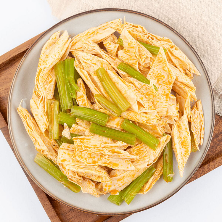 Stir-fried Celery with Bean Curd Sticks around280g 1 each