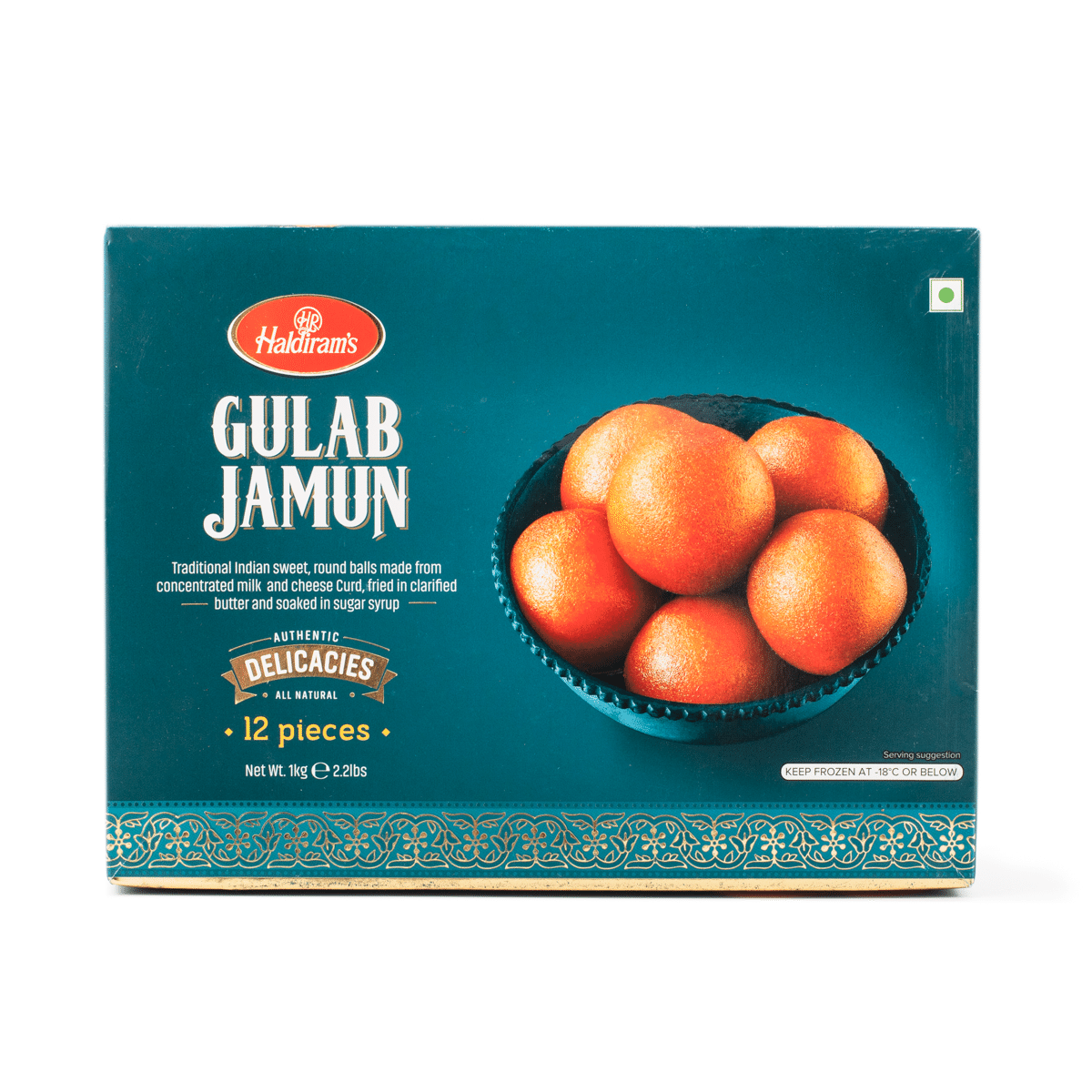 Shahi Gulabjamun, Congelado, Haldiram's 2.2 libra(s)