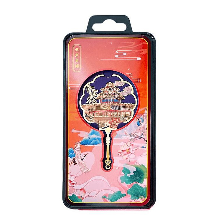 北京纪念品金属书签礼盒 故宫角楼 18*8.8厘米 1 盒