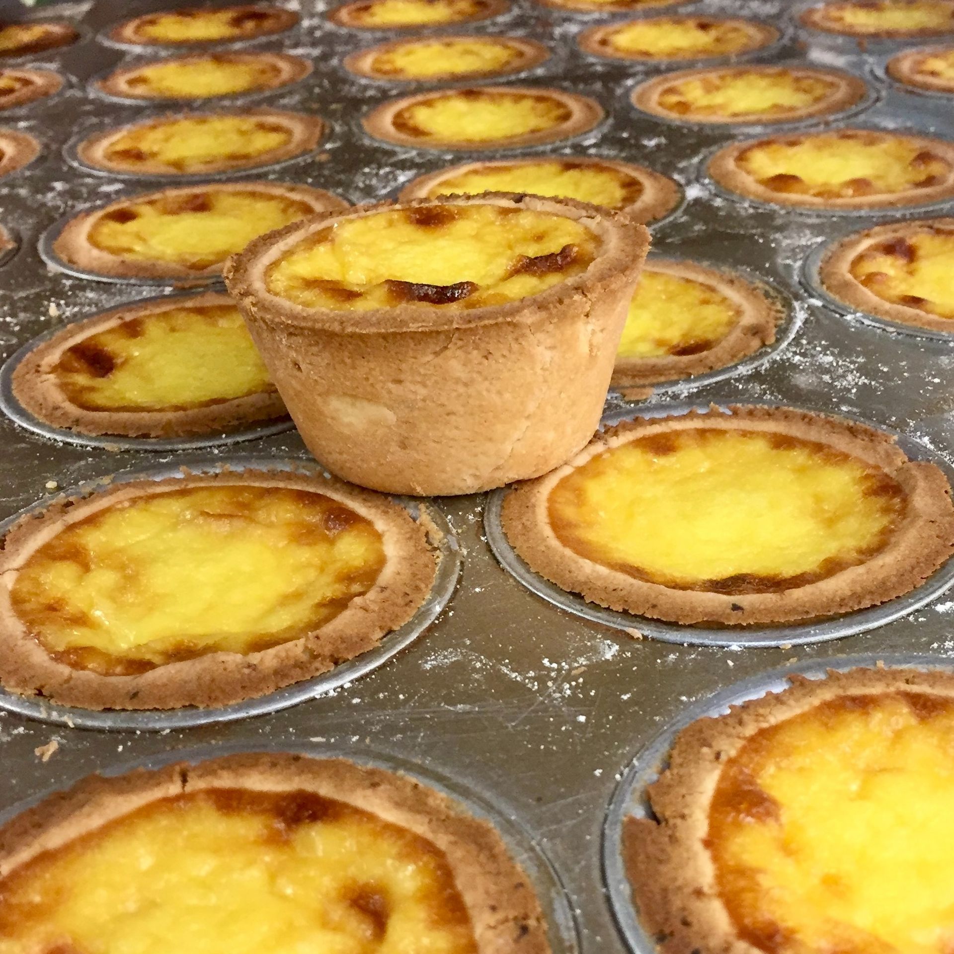 French Egg Tart 4pcs 4 count
