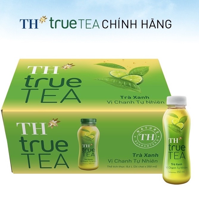 Get [TH] Green Tea Natural Lemon Flavor 350ml 1 case Delivered | Weee ...