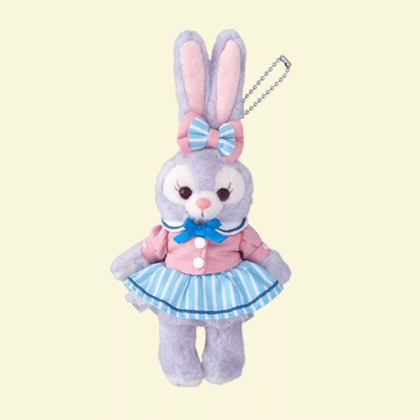 Tokyo Disney Stella Lou Blue and White Dress Pendant 1 each
