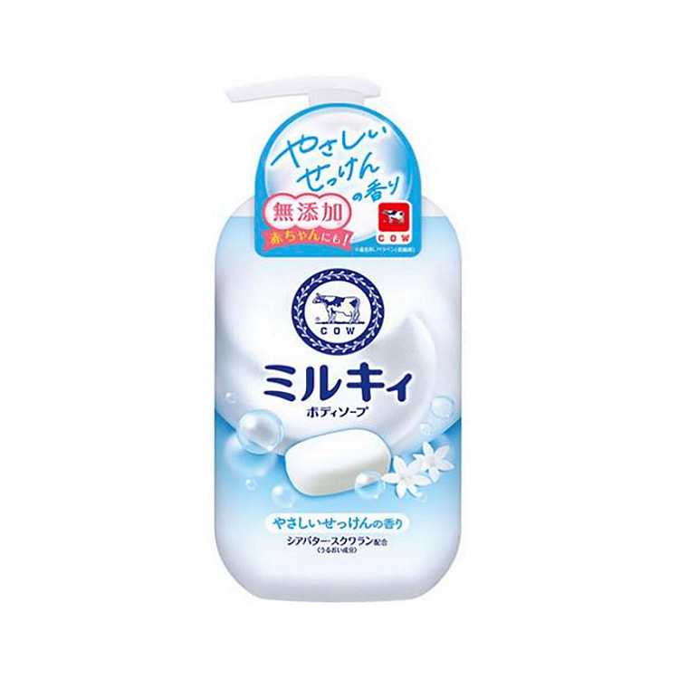 Cow Brand Milk Body Soap Mild Soap Scent 550mL