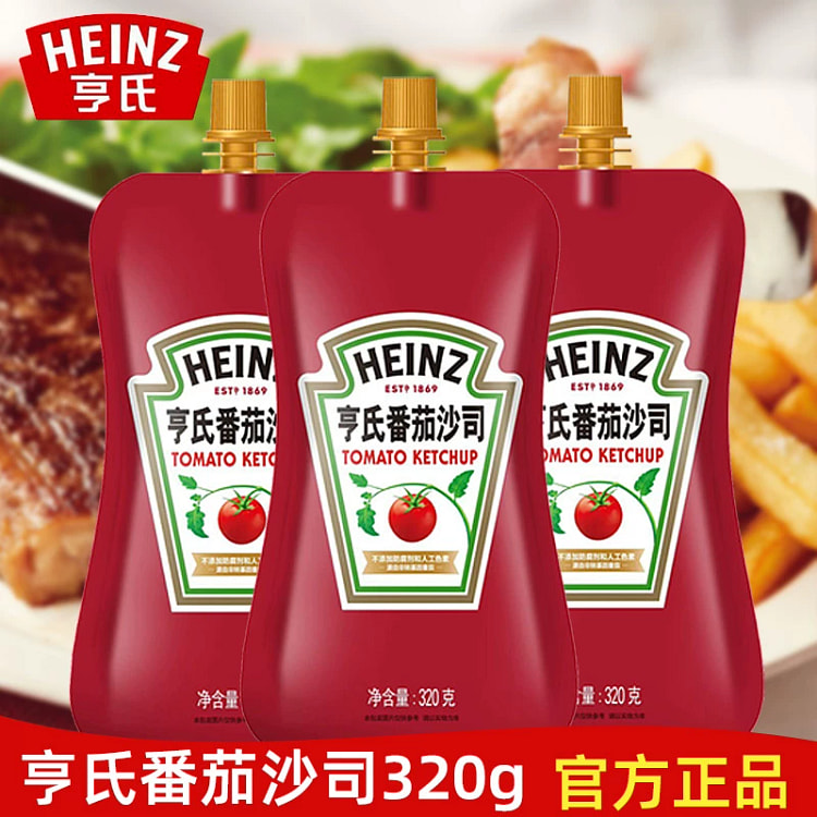 亨氏番茄沙司番茄酱0脂肪320g*1