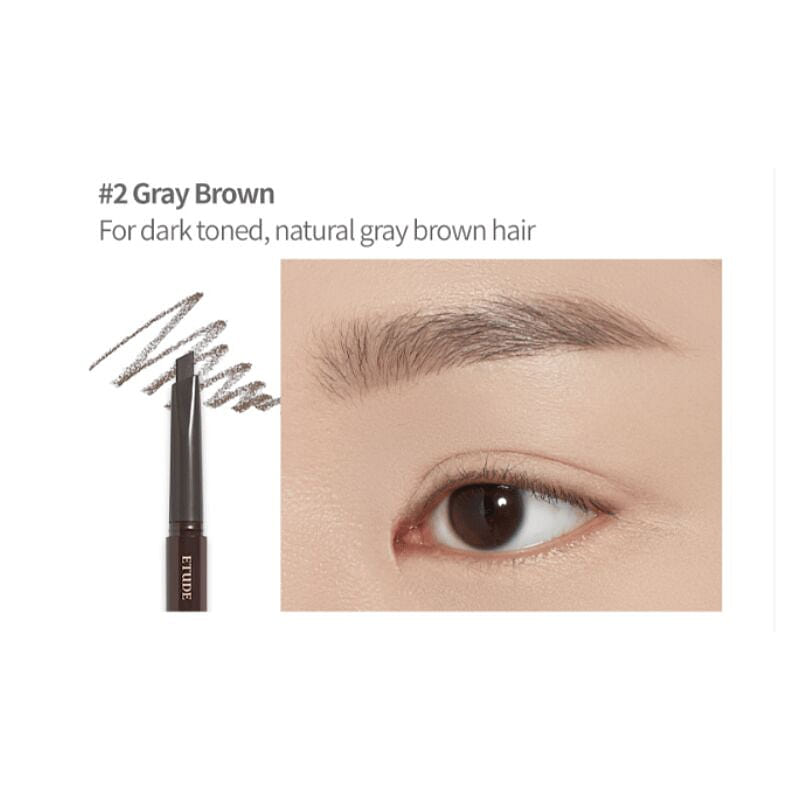 ETUDE HOUSE Drawing Eye Brow #2 Gray Brown 1 each