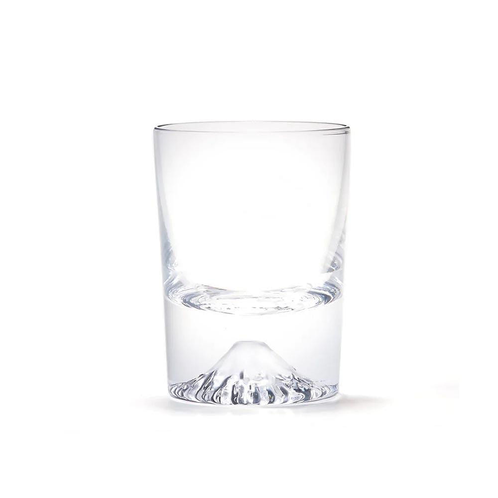 Tajima glass Handmade Mt. Fuji Shot Glass (Edo, 3.2 fl-oz) Made in Japan 1 count