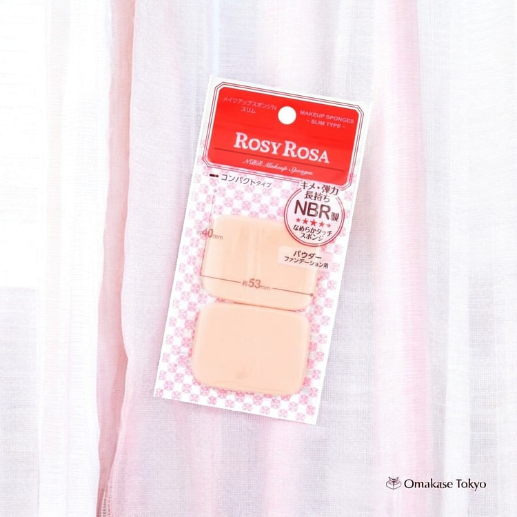ROSY ROSA Makeup Sponge N (Slim, 2P)
