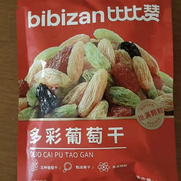 Bibizan dry raisin snack 108g