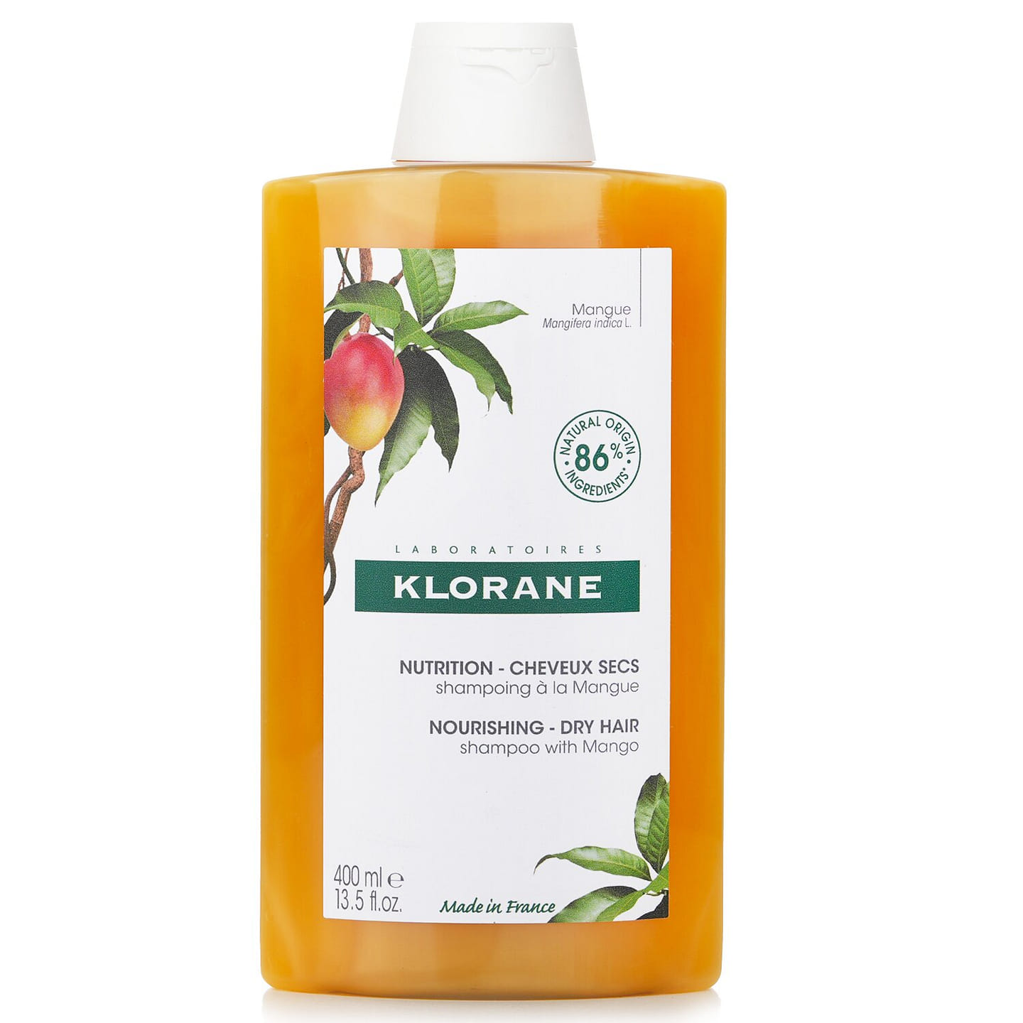 Klorane Shampoo with Mango (Nourishing Dry Hair) 400ml/13.5oz 400 ml