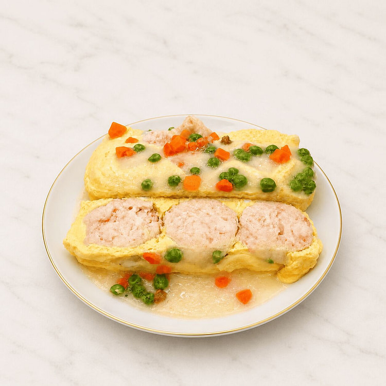 Steamed Egg Custard with Shrimp Mousse 600 g