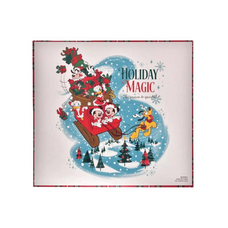 迪士尼家族圣诞节24天日历巧克力饼干礼盒 共24粒 1 盒