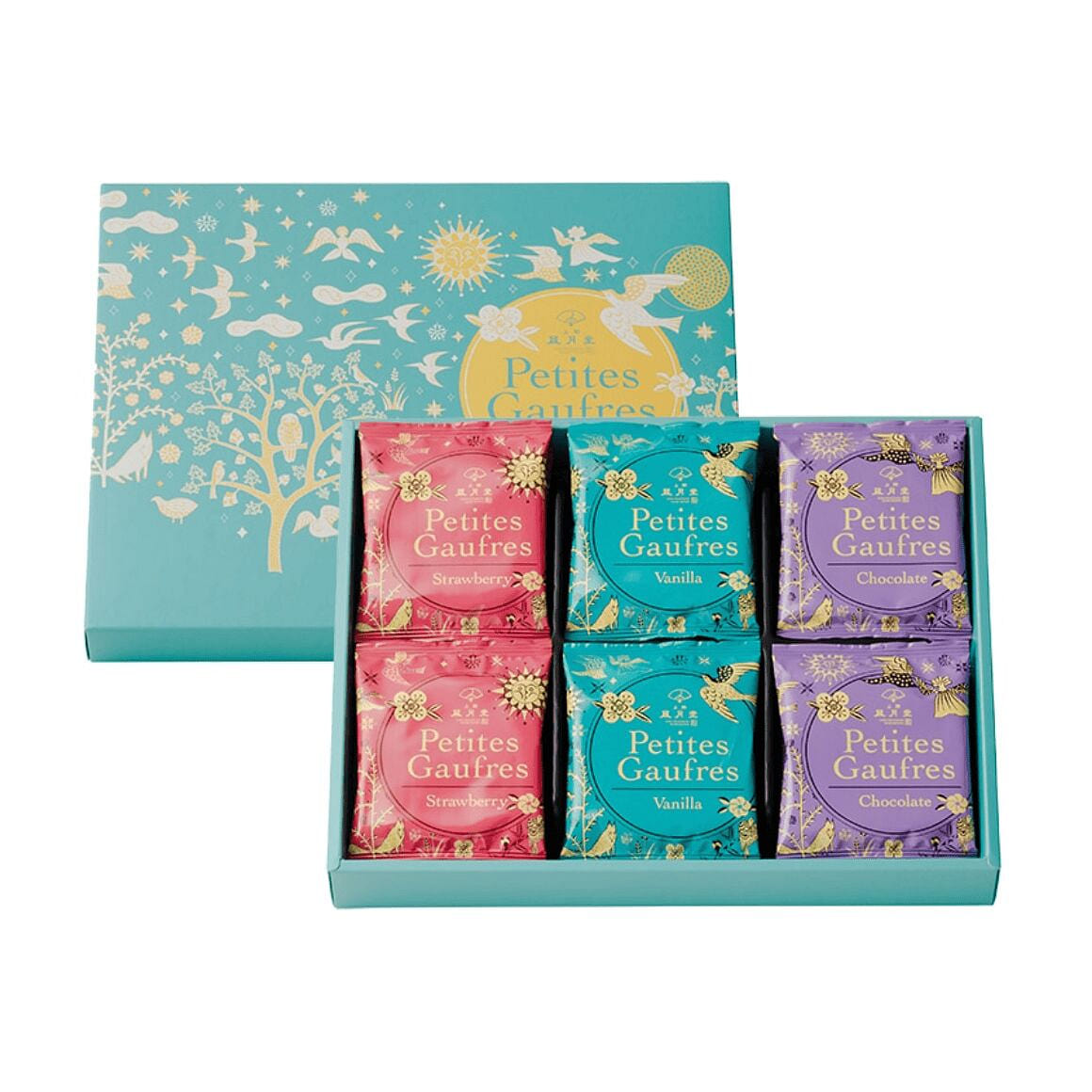 Fugetsudo Various Flavor Waffle 12pcs 1 box
