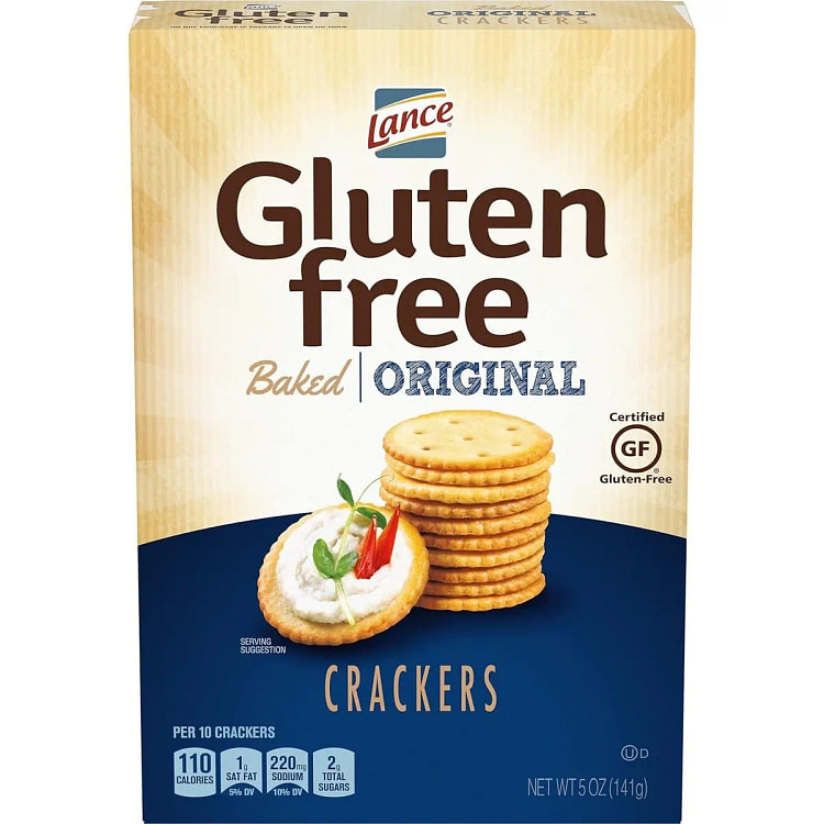 Lance Gluten Free Snack Crackers Rich Buttery 3X 100 pack
