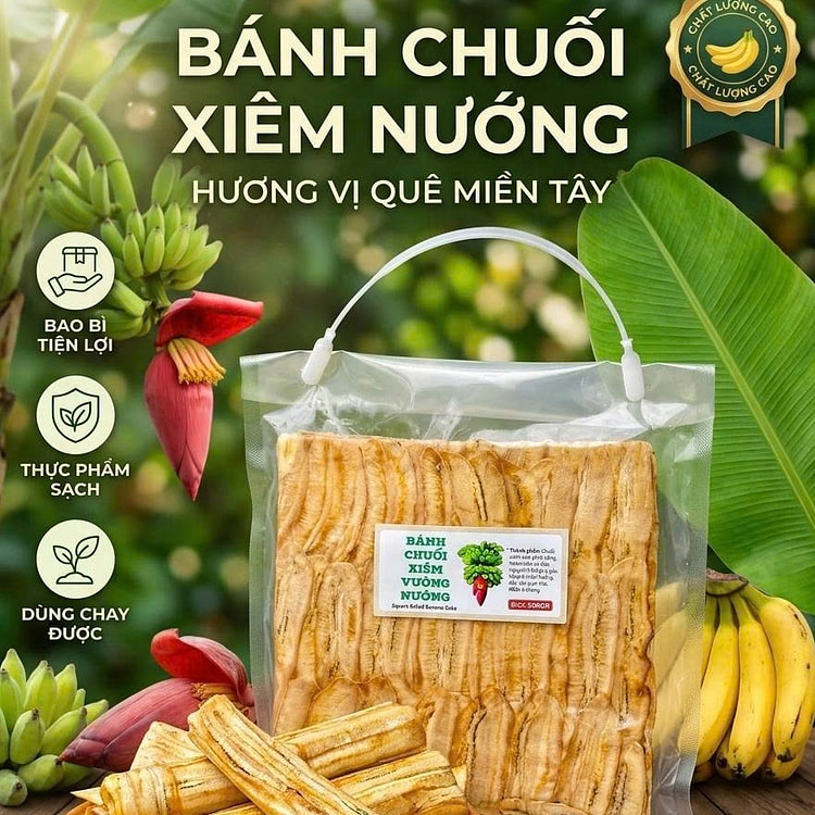Vietnamese Baked Banana Cake 500 g
