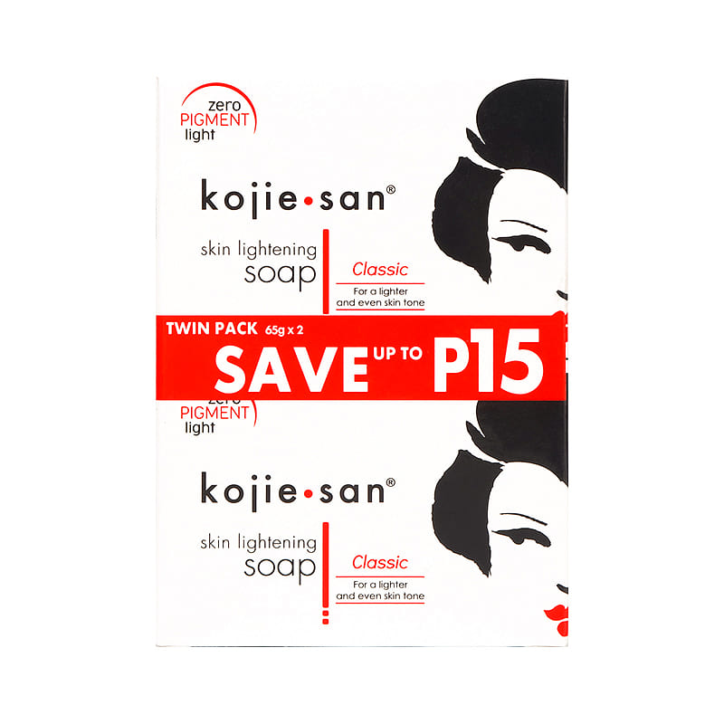 kojie san skin lightening soap 65g*2 130 g