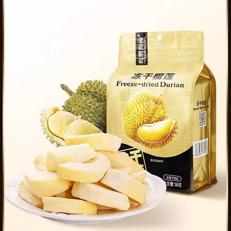 Have zero food freeze-dried durian dried authentic Golden pillow durian 58g/ bag 58 그램