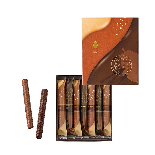 ヨクモク チョコレートロール 7 本 1 各