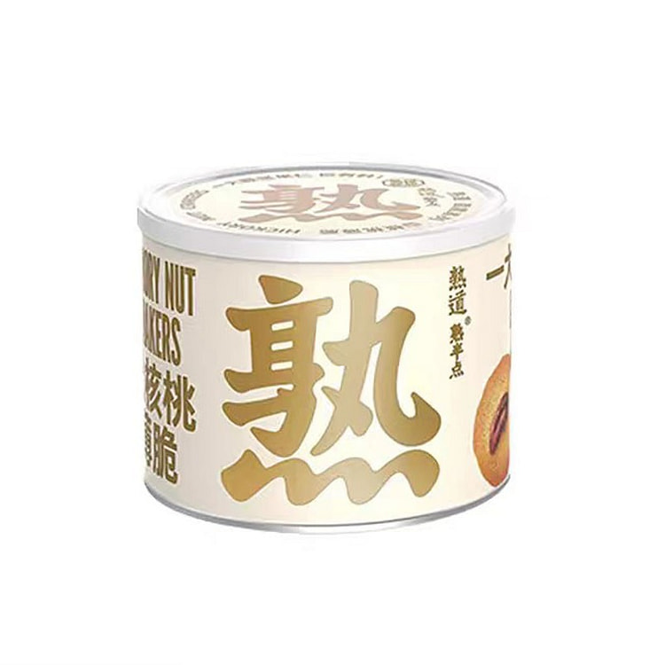 熟道 山核桃薄脆 120g*1罐 120 克
