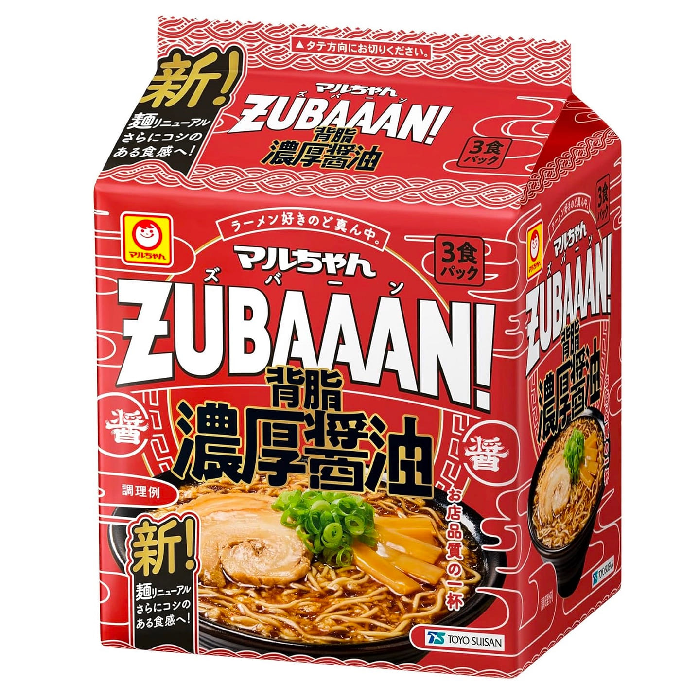 Maruchan Ramen Noodles Soy Sauce Pork Fat 375g 1 ส่วน