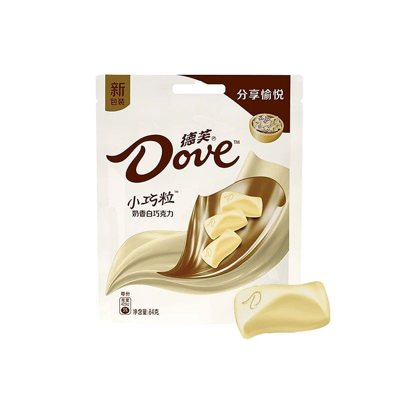 Dove Milky White Chocolate 84g 84 g*2 pack