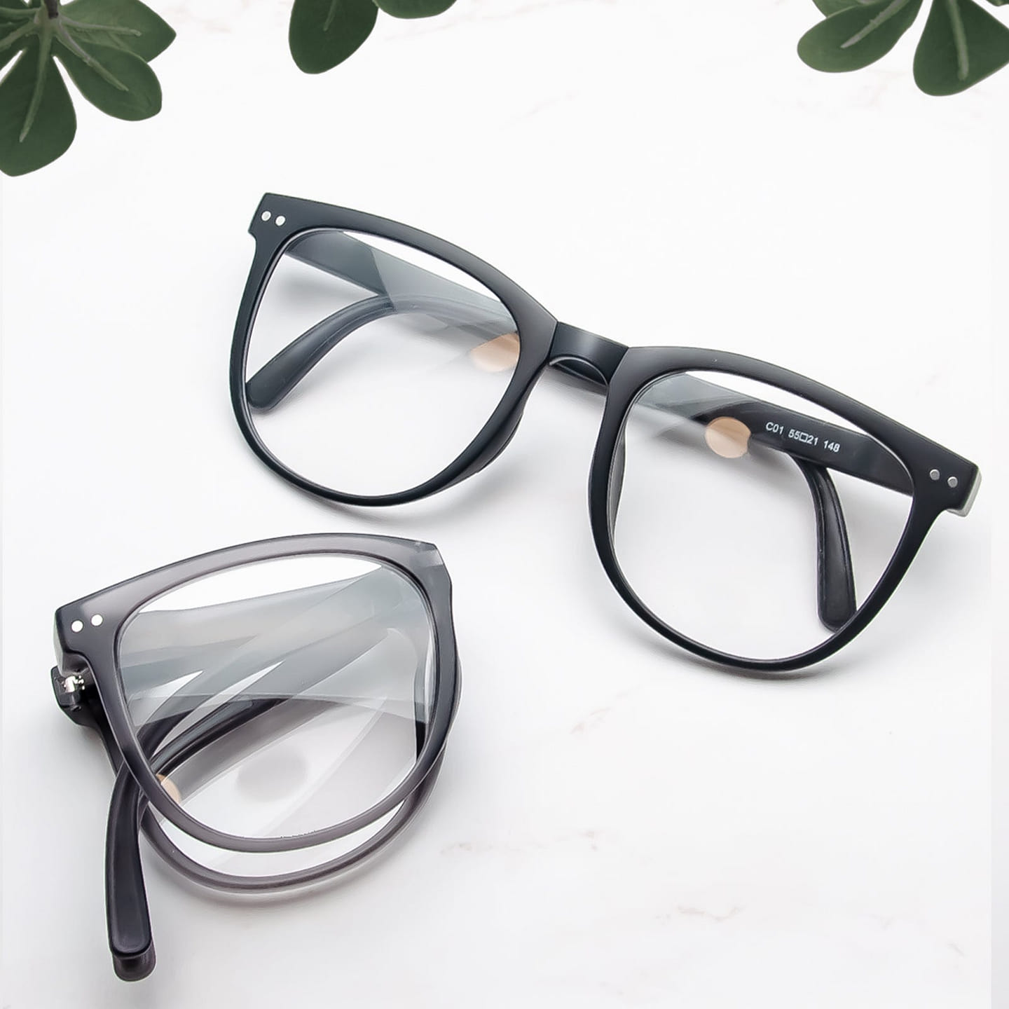 Nextpair Eyeglasses Asher Black 1 個