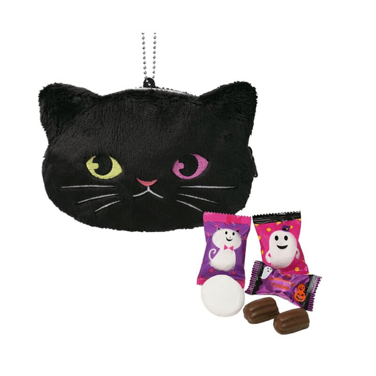 日本 MARY'S 万圣节限定 黑猫巧克力 6枚入