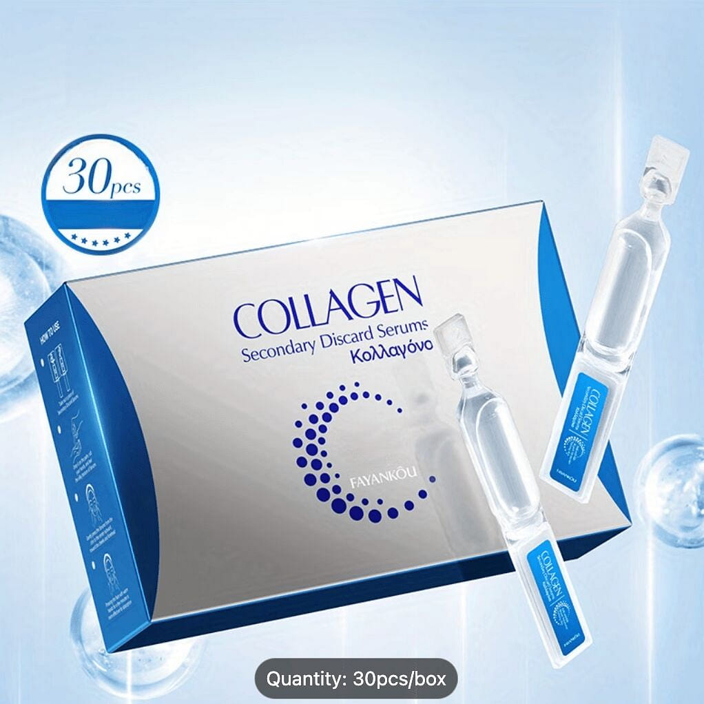 30pcs Per Box of Collagen Serum, Ampoule Essence 1 case