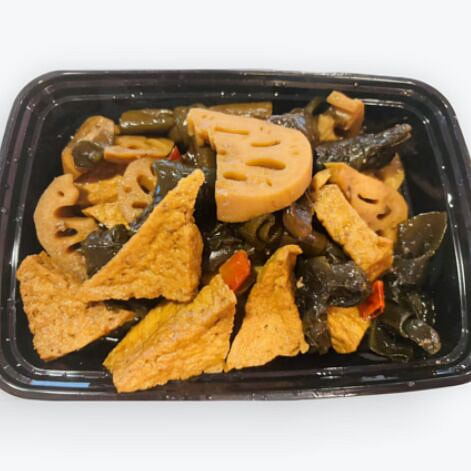 麻辣素三拼