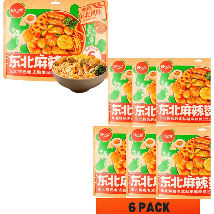 319 克*6袋 田小花东北老式麻辣烫黏糊东北风味
