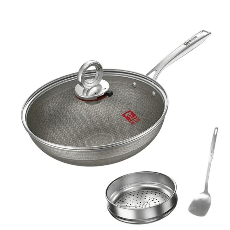 Get KOBACH 7thTitanium Honeycomb Pan Frying Wok 32CM 1 each