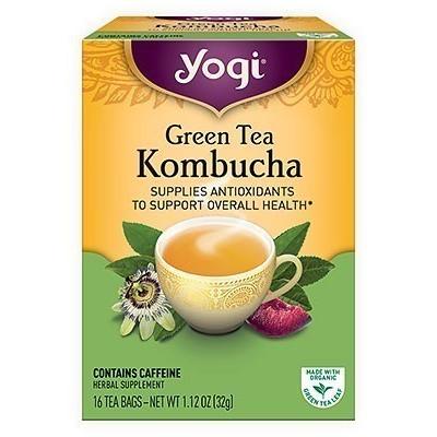 Yogi Green Tea - Kombucha, 16 tea bags 16 count