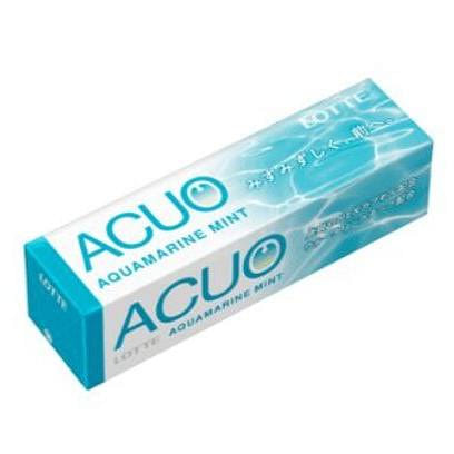 LOTTE ACUO Refreshing Chewing Gum 9 Pcs 1 count