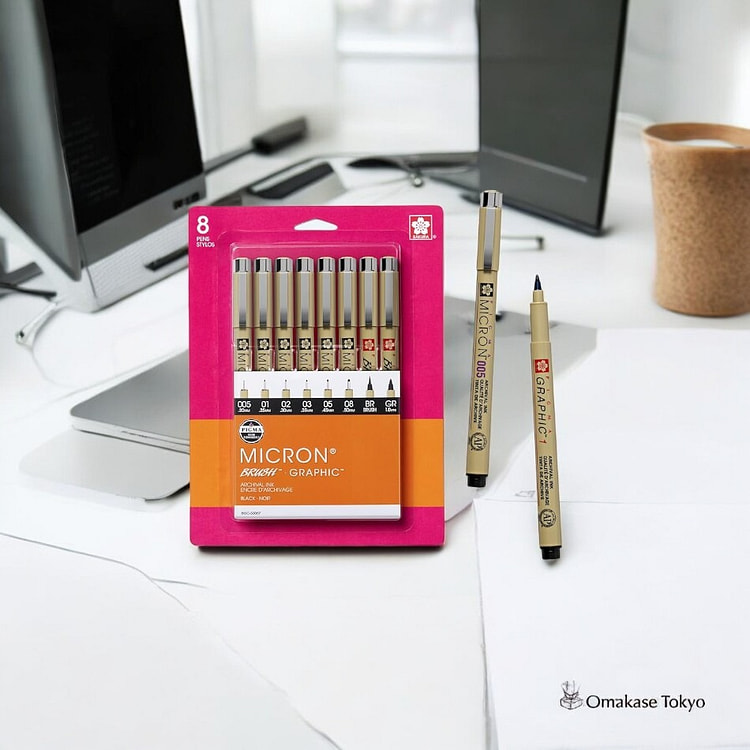 Sakura Pigma Micron 8-Piece Set 100 g