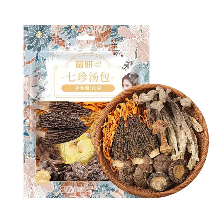 菌妍 七彩菌汤包 煲一碗山珍菌菇汤 舌尖上的美味