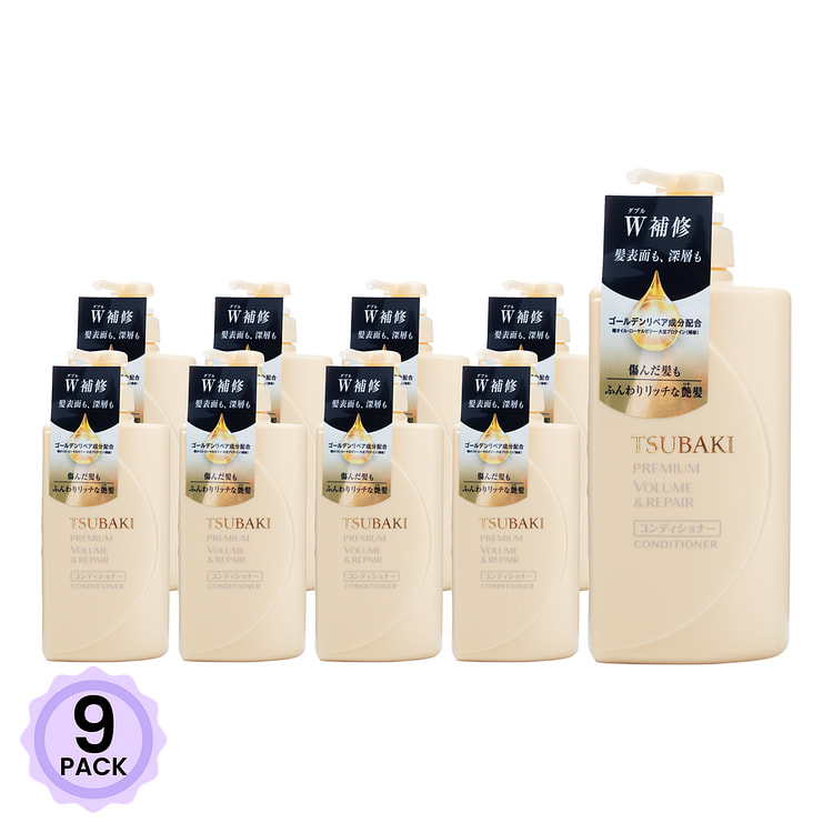 Shiseido Tsubaki Premium Repair Conditioner 450 ml*9 pack