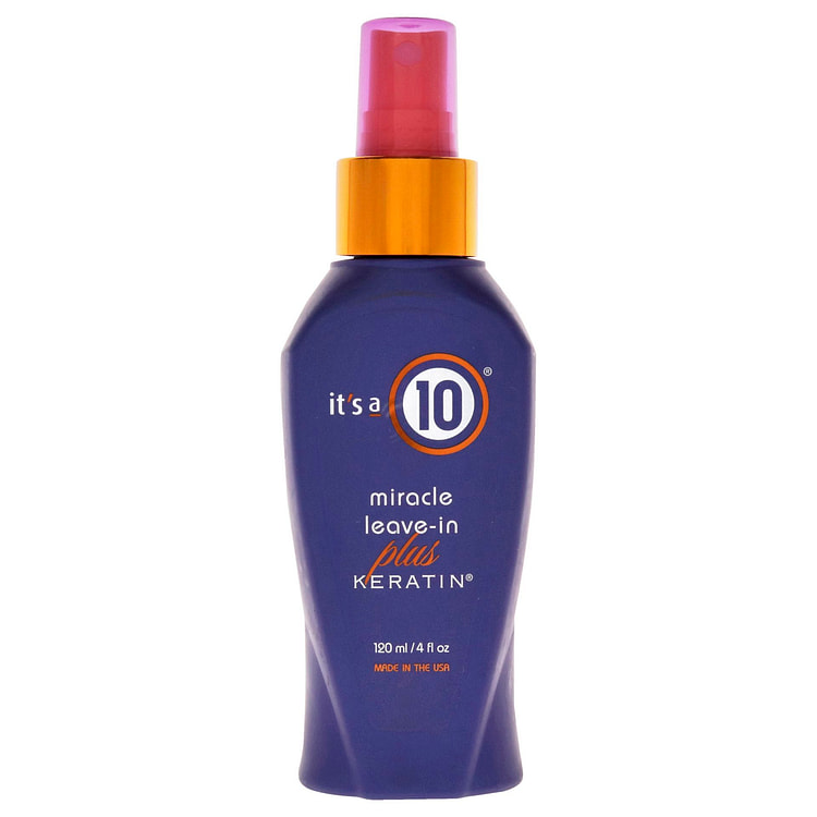 MiracleLeaveInKeratin4盎司噴