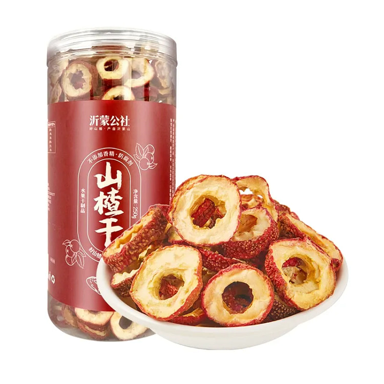 沂蒙公社山楂干新鲜无核干山楂泡茶片*1罐