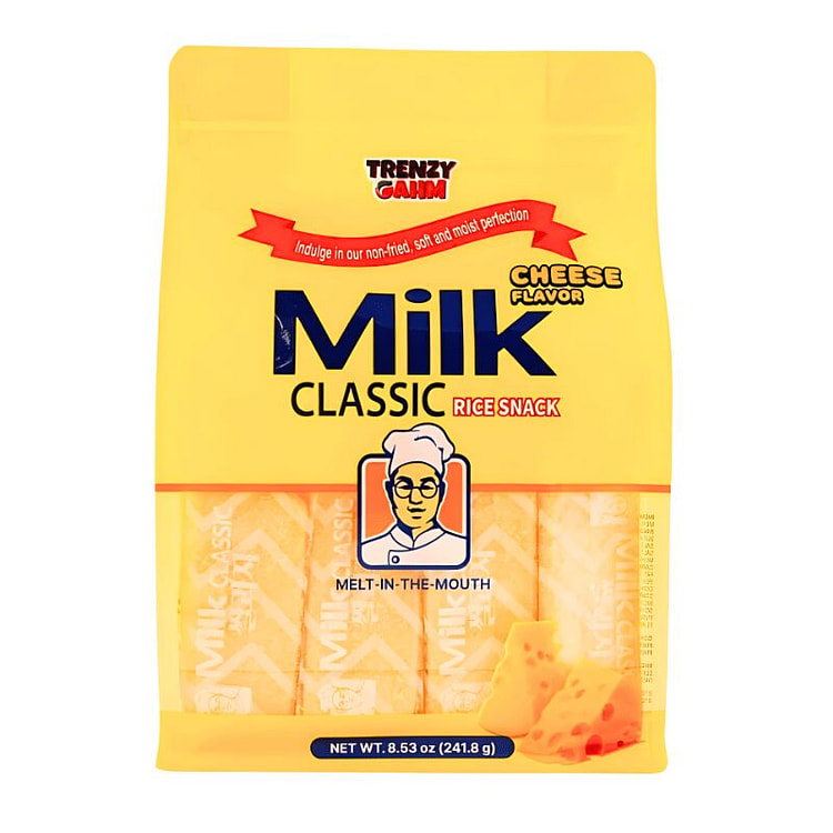 Trenzy Gahm Milk Cheese Rice Snack 8.53oz 1 each