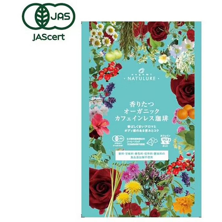 Nagomi-NATULURE Org Decaf Coffee 6gx6bags 1 each