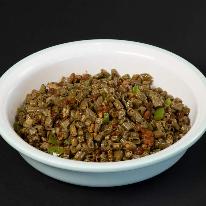 酸豆角炒猪肉 400g