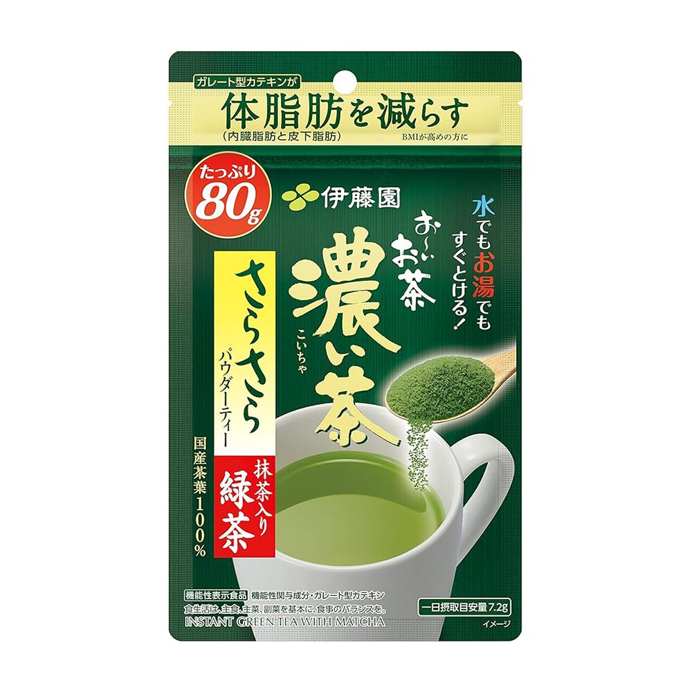 Itoen Green Tea Matcha Powder 80g 1 개