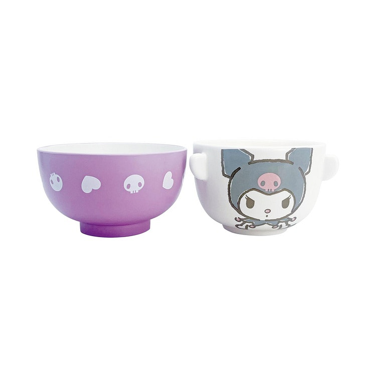 Sanrio Kuromi Japanese-Style Soup Bowl Set