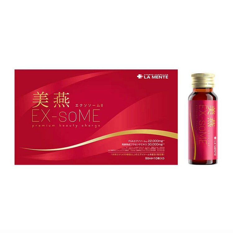 LA MENTE EX-soME Premium Beauty Charge 50ml*10 1 box