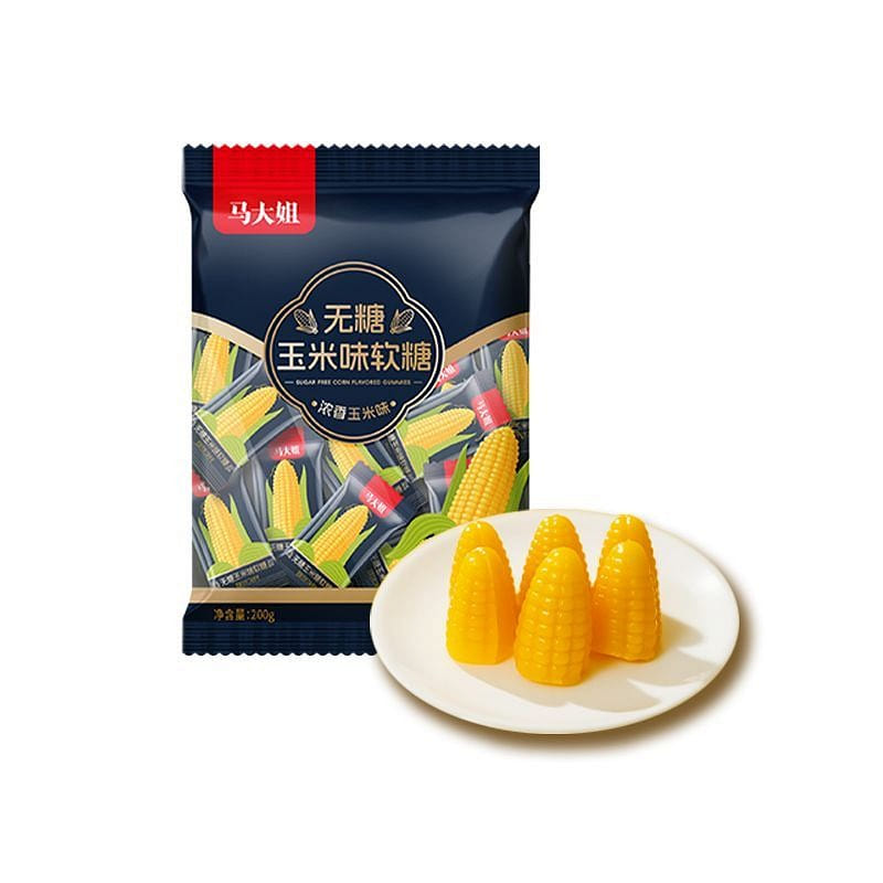 Ma Dajie’s Sugar-Free Corn Gummies 200g 200 g