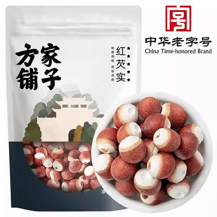 方家铺子红芡实干货300g*1袋 300 克