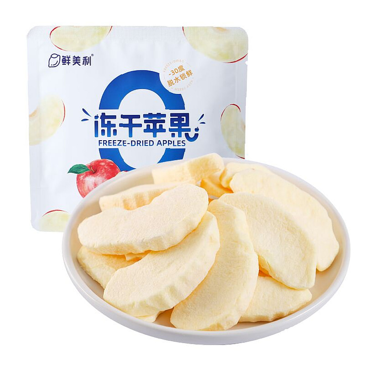 鲜美利冻干苹果健康零食10g*6袋