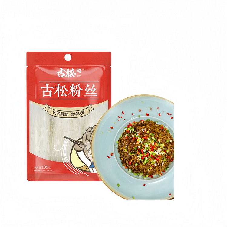 Thin vermicelli, no additives, hot pot or cold mix 139 g